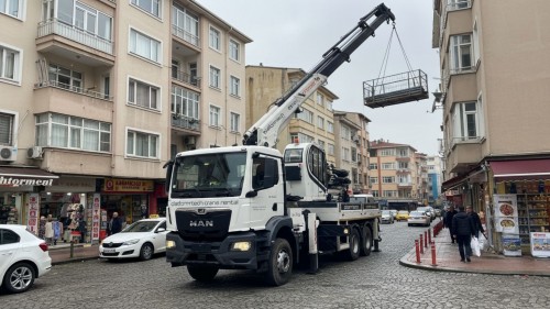 Minibüs Yolu Vinç Kiralama